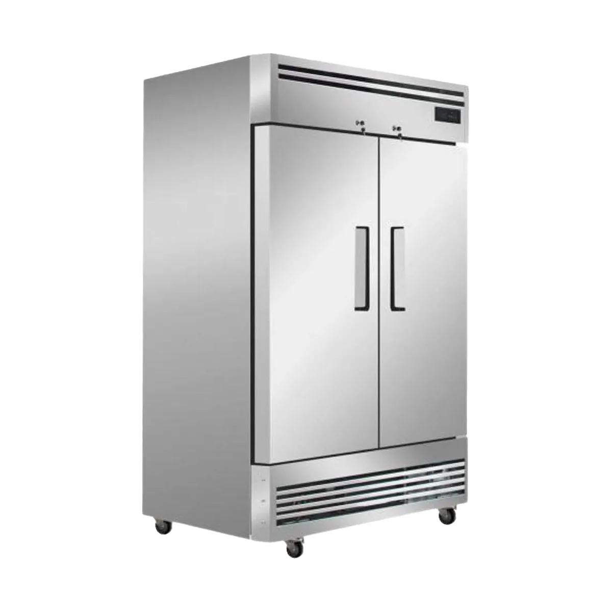 Hurakan HKN-GXE42R2C 2 Solid Door Reach-In Refrigerator, Bottom Mounted, 41.9 cu. ft.