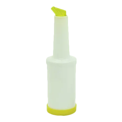 Thunder Group PLSNP01Y Storer And Pour, 1 Quart, Color-Coordinated Spout And Cap, Plastic