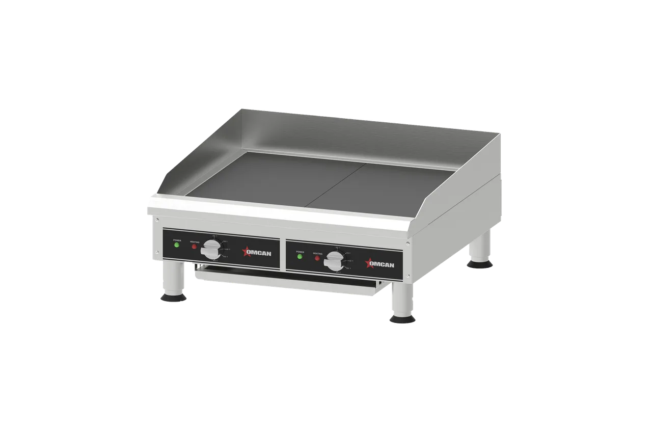 Omcan USA 46886 24" Countertop Electric Charbroiler w/ 24"W x 19"D Cooking Area, 3.6 kW, 240v-1ph