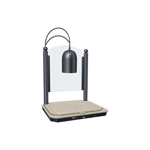 Hatco DCSB400-2420-1 Decorative Carving Station with Single Heat Lamp (Clear Bulb Included)