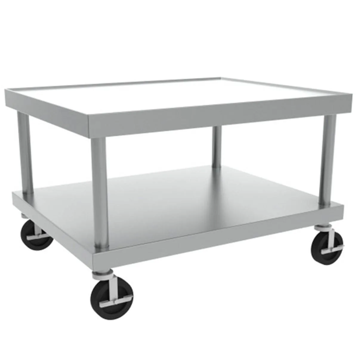 Vulcan STAND/C-VACB36 Equipment Stand, 37" W X 17.5" H, Smooth Edge, Undershelf
