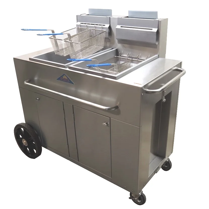 Comstock-Castle CS-ODF-2-P Fryer, Lp Gas, Outdoor