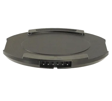 Cambro MDSCDP9110 Pellet Base, 8" L x 7½" W x ¾" H, Black Camduction® Pellet Underliner