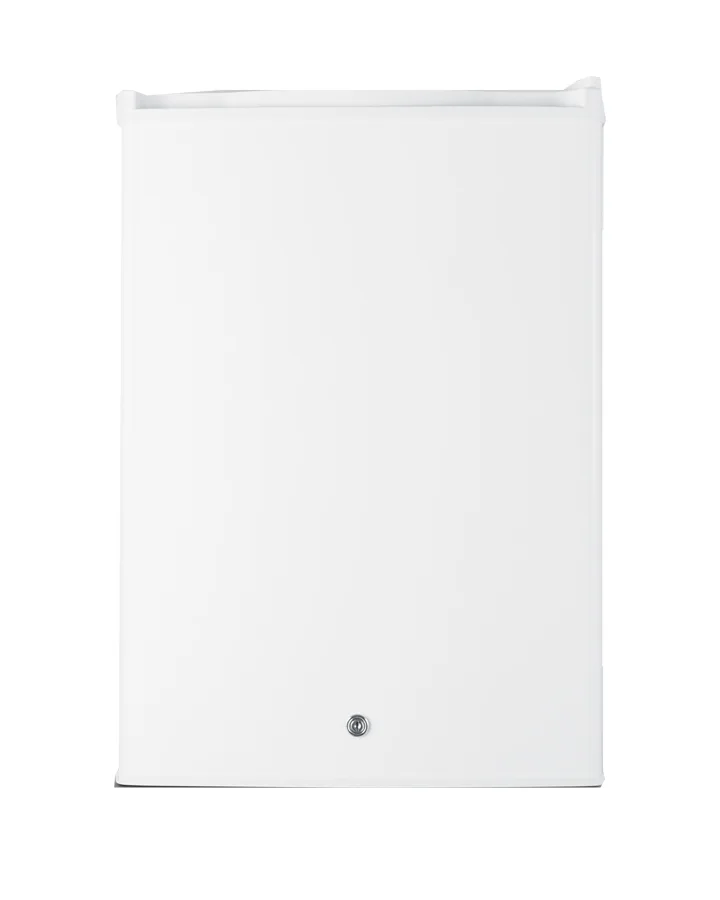 Summit FF31L7BI 17" Built-in Compact Refrigerator in White, w/ Door Lock, 2.5 cu. ft.