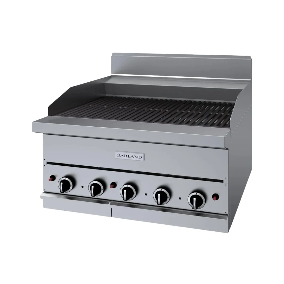 Garland US Range GF30-BRL 30" Countertop Gas Lava Rock Charbroiler w/ FF Protection, 75.000 BTU