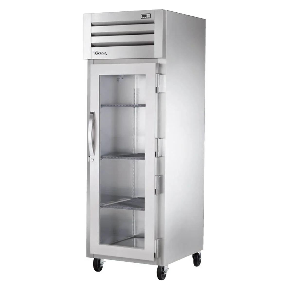 True STG1F-1G-HC 27" 1-Section Reach-In Freezer, 1 Glass Door, Top Mounted, 31 cu. ft., Stainless Steel Front