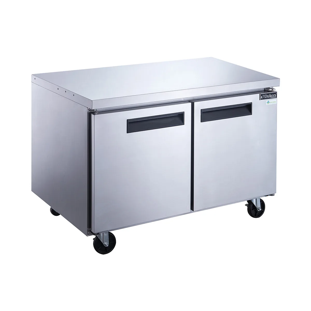 Dukers Appliance Co DUC48R 48" 2-Doors Undercounter Refrigerator, Stainless Steel, 12.21 cu. ft.