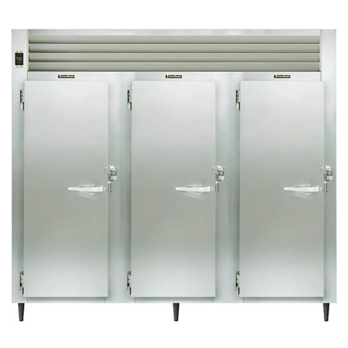Traulsen AHT332N-FHS 76" 3-Section Reach-In Refrigerator w/ 3 Solid Doors, Remote, 69.5 cu. ft.