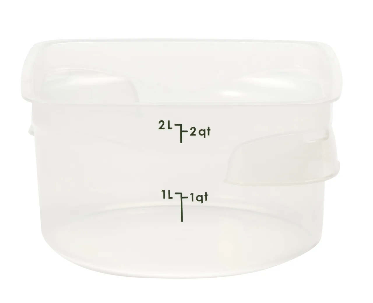 Cambro 2RFSPROPP190 - FreshPro 2 Qt Container, 7.5" L x 7.5" W x 4.2" H, PP, NSF, Dishwasher Safe