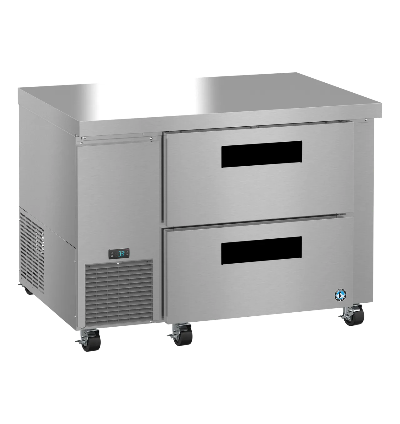 Hoshizaki ULR46B-D2 46" 2-Drawer Undercounter Refrigerator, Stainless Steel, 11.78 cu. ft., R290