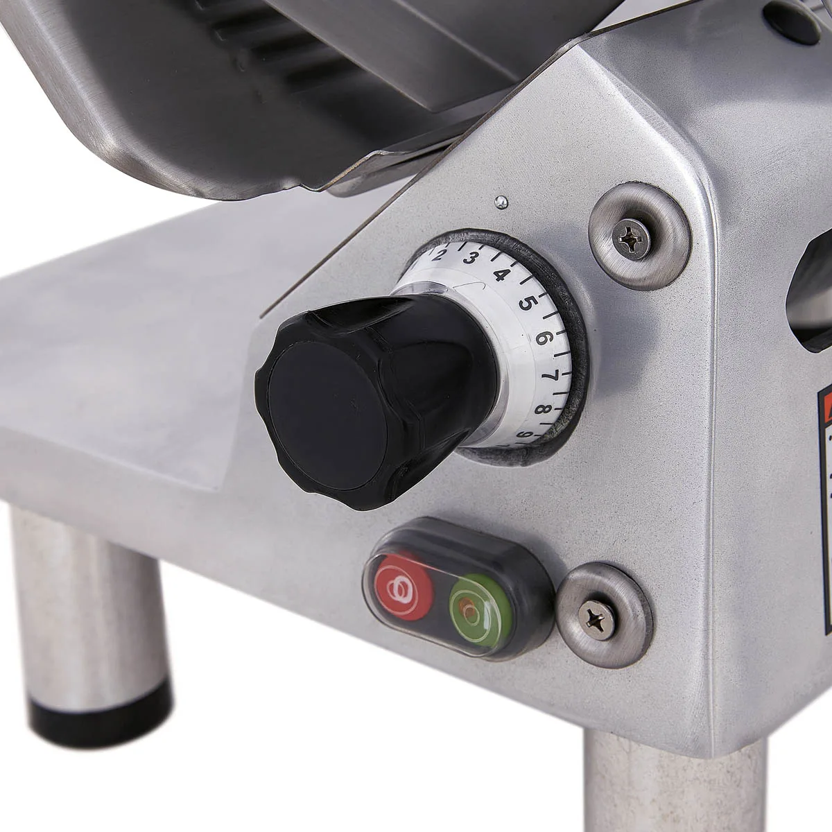 Pro-Cut KMS-12 - Manual Commercial Meat Slicer, 45° Gravity Feed, 1-1/2" Max Slice, 12" German Stainless Blade, Gear-Driven, 1/3 HP, 250W, 115V