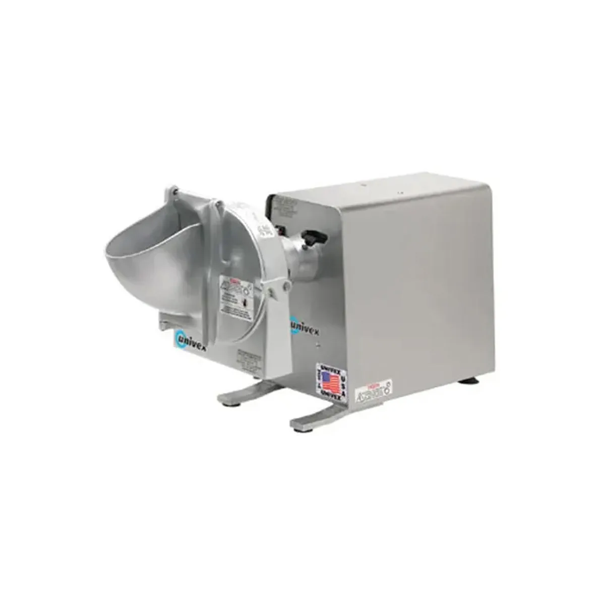 Univex PM91-PK2 Power Drive Unit, 1 HP, 250 RPM, Finish, 5" Deep Prep Container, 115V 60Hz, VS9H Grater