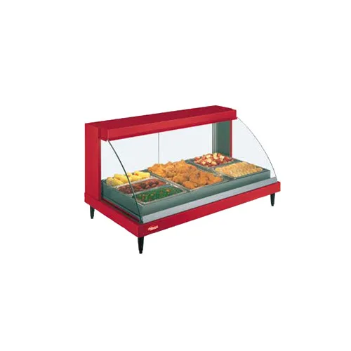 Hatco GRCDH-3P 45" Full Service Countertop Glo-Ray® Designer Heated Display Case With Humidity