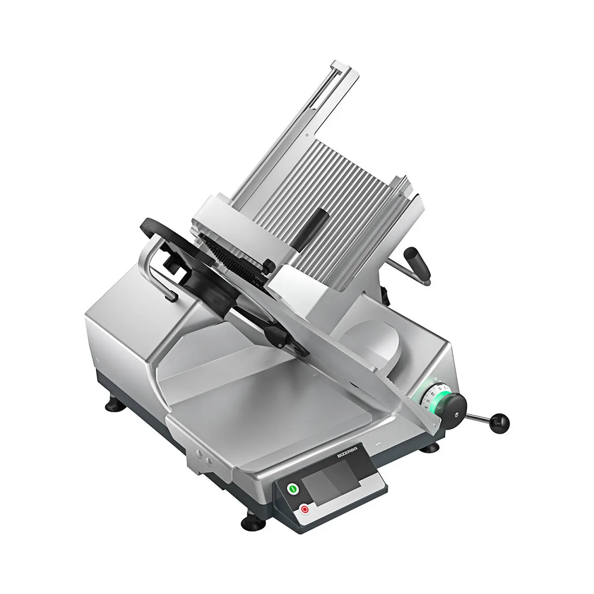 Bizerba GSP H I W-90-K12 Manual 13" Blade Meat Slicer, 1/2 HP Belt Drive, Electric, Countertop with Angle Feed