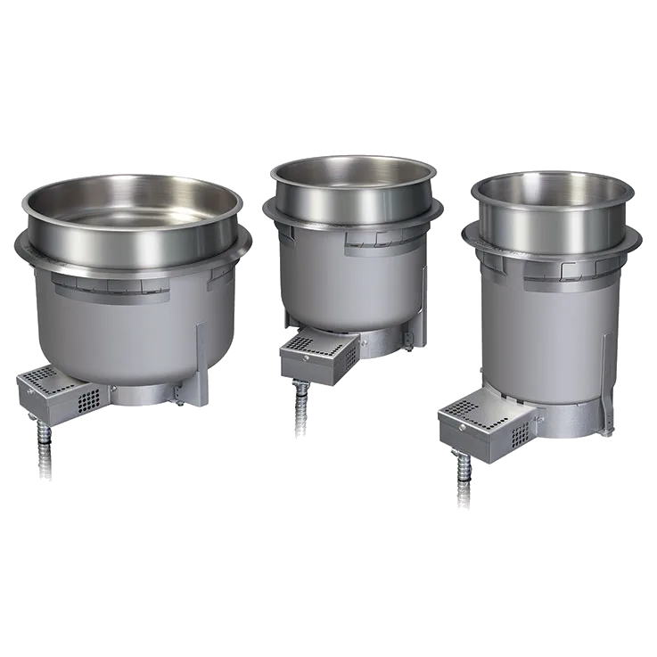 Hatco HWB7QTD120V (Quick Ship Model) Drop-In Heated Well, Round with Drain