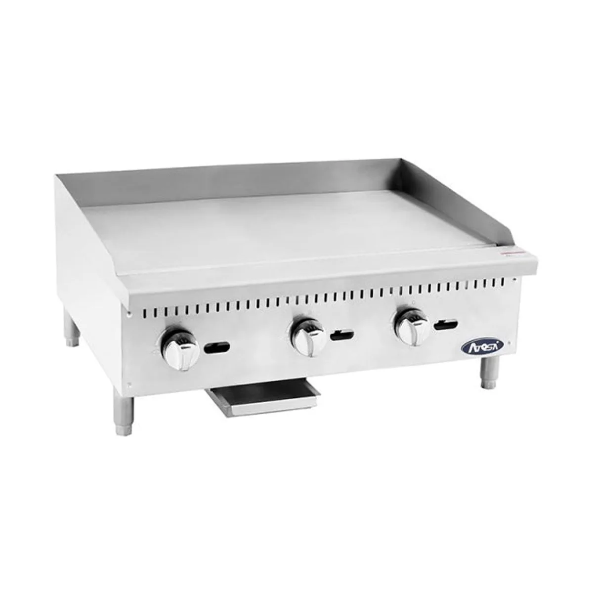 Atosa USA ATMG-36 36" CookRite Countertop Gas Griddle w/ Manual Controls, 90.000 BTU