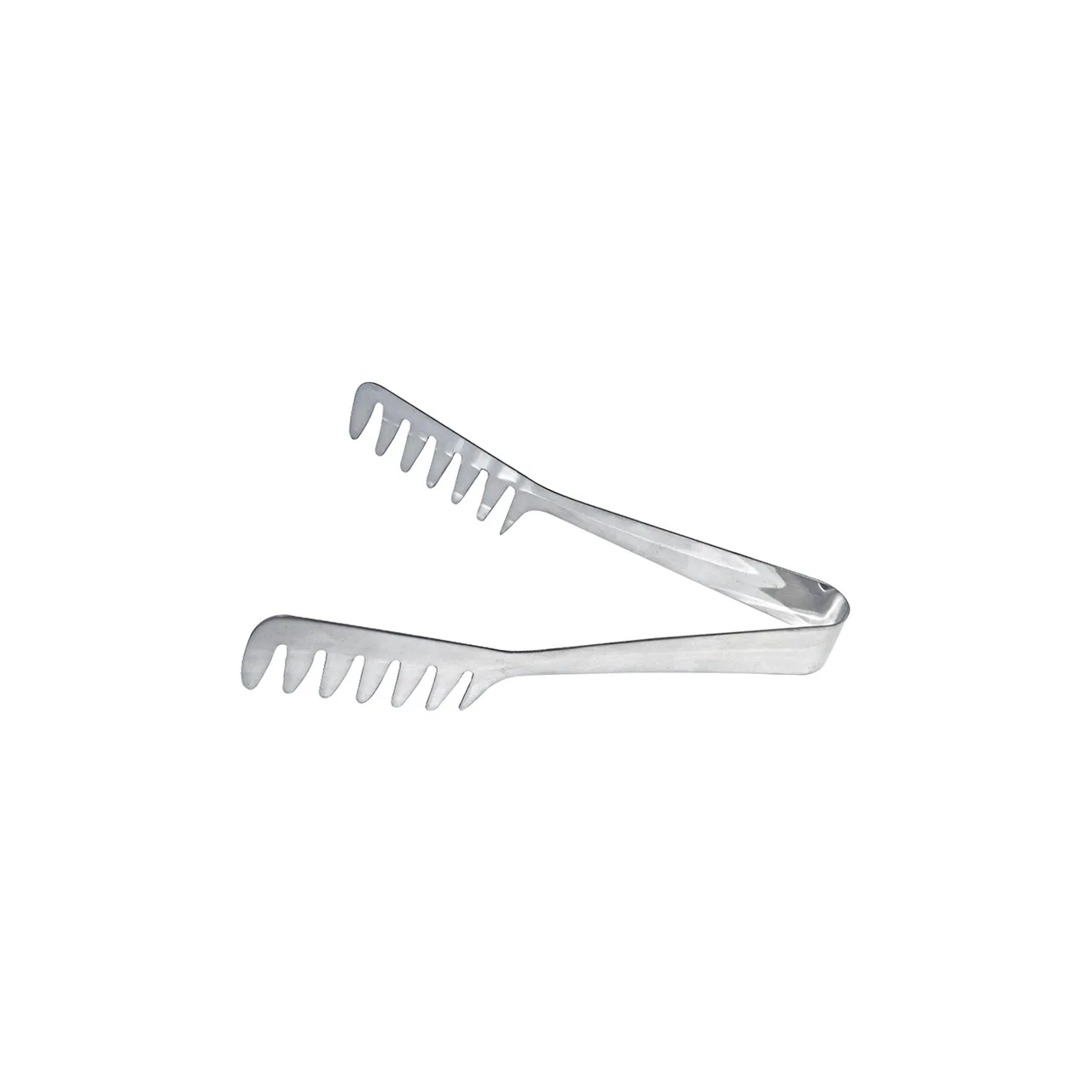 CAC China SPGT-8 Spaghetti Tong, 8" Long Stainless Steel Pasta Serving Tool, Smallwares Hand Tool