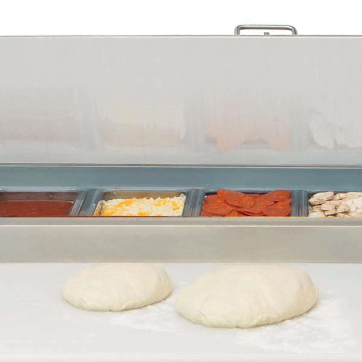 Maxx Cold MXCPP70HC 70" Refrigerated Pizza Prep Table w/ 2 Doors, 22 cu. ft.