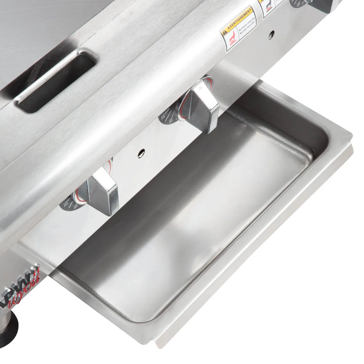APW Wyott GGT-36S 36" Countertop Gas Griddle with Thermostatic Controls, 3/4" Steel Plate, 60.000 BTU