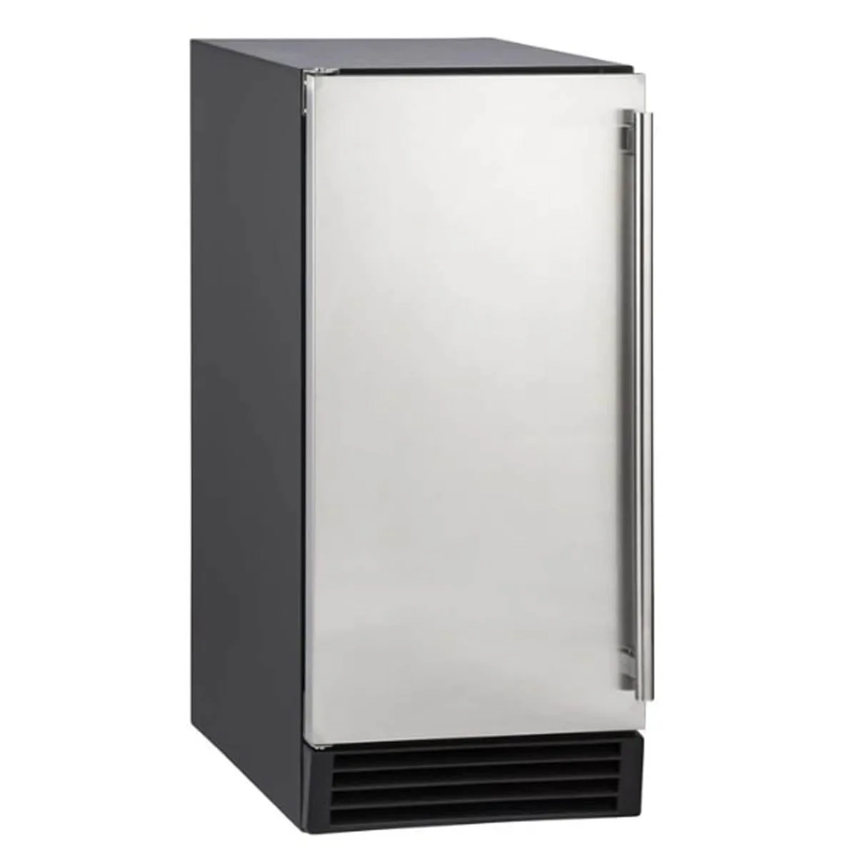 Maxx Ice MIM50 15" Air Cooled Full Cube 60 lb Undercounter Ice Machine with 25 lb Bin, Outdoor