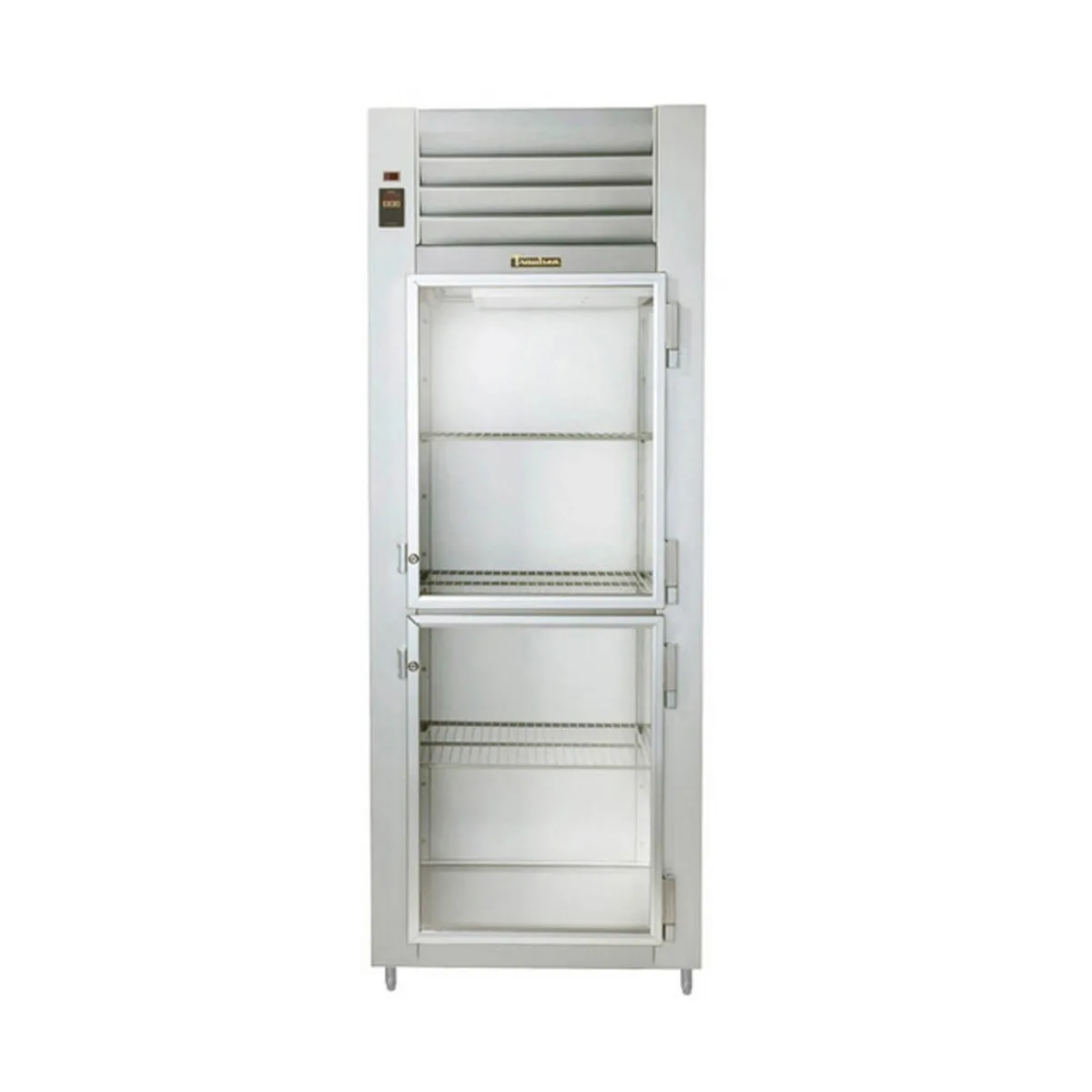Traulsen RHT132N-HHG 26" 1-Section Reach-In Refrigerator w/ 2 Glass Half-Doors, Remote, 21.57 cu. ft.