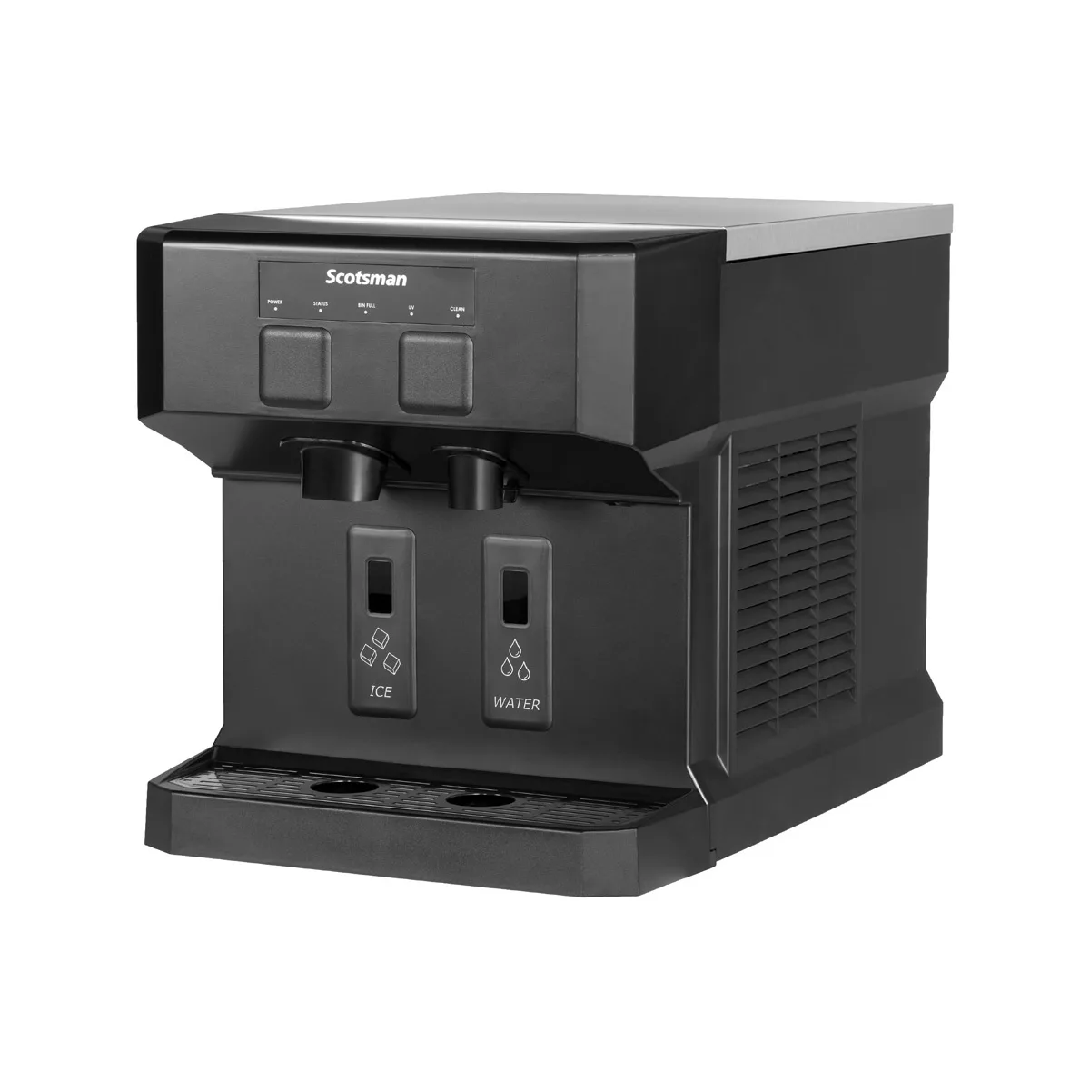Scotsman HID207AX-1 16" Countertop Nugget 196 lb Ice & Water Dispenser, Air Cooled, 7 lb Bin