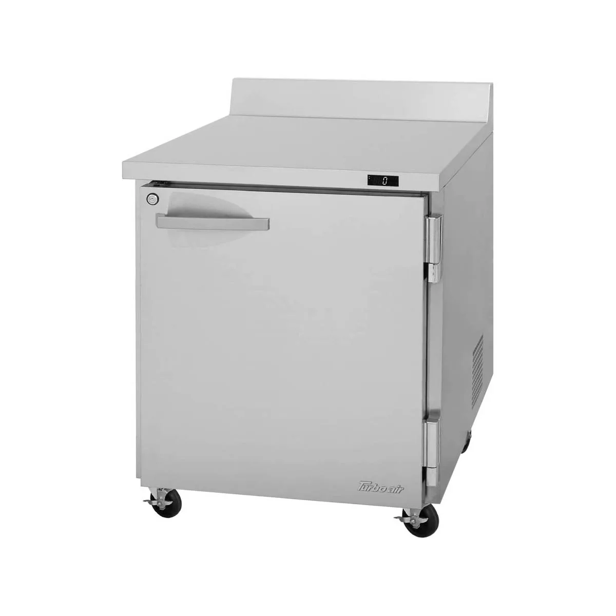 Turbo Air PWF-28-N 27" 1-Section Worktop Freezer w/ 1 Door, 6.8 cu. ft.