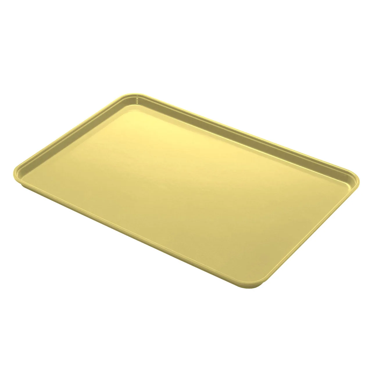 Cambro 3253CL145 Camlite Tray – Yellow 12‑3/4" x 20‑7/8" Fiberglass, Dishwasher Safe, NSF, USA