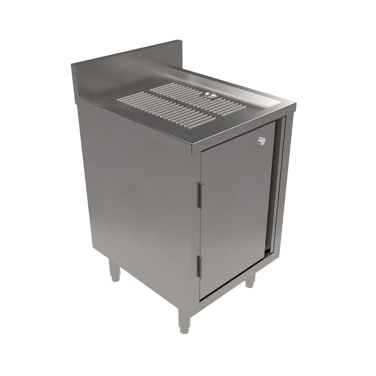 BK Resources UBC-1821HL Under Bar Cabinet with Hinged Door & Lock
