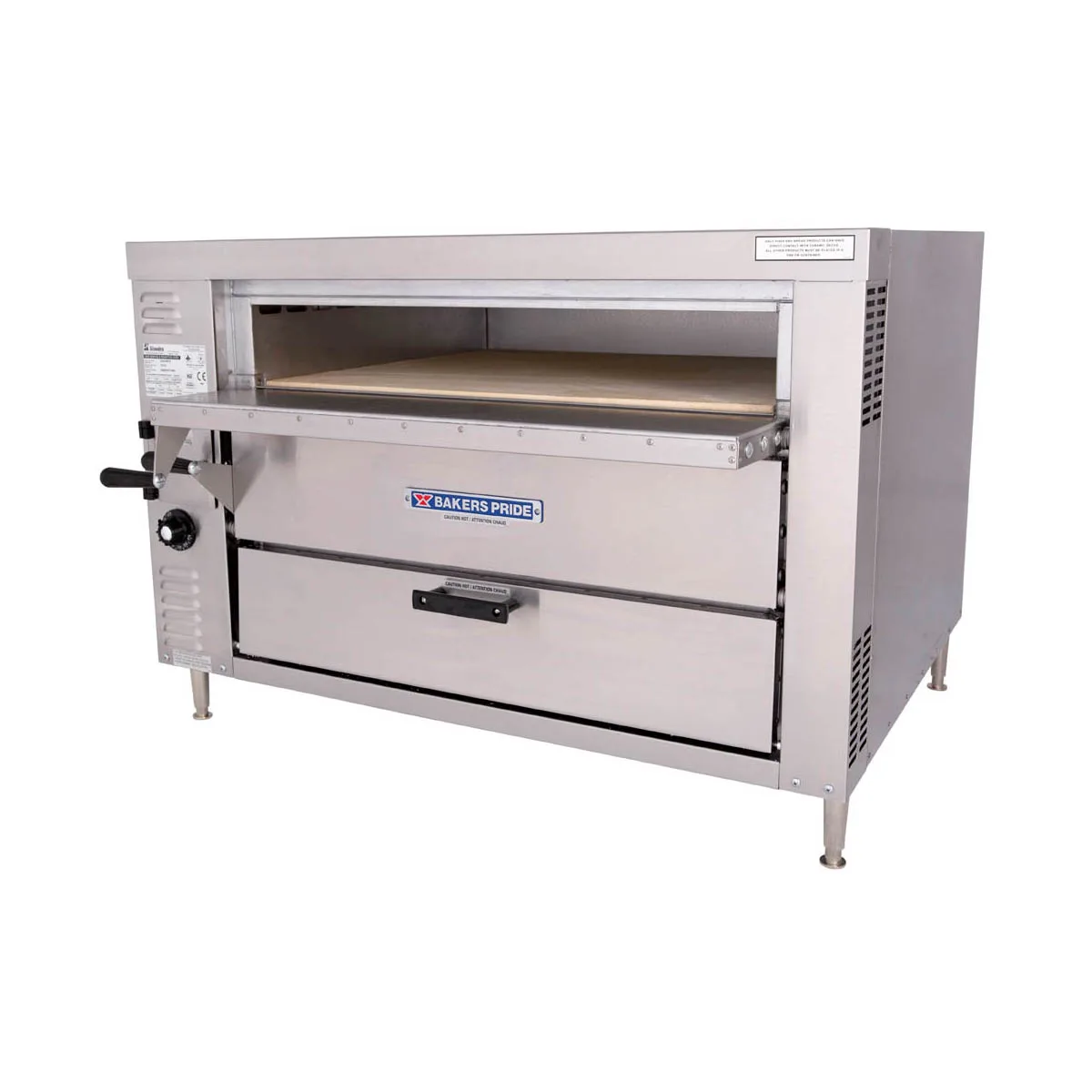 Bakers Pride GP61-HP Double Deck Gas Countertop Pizza Oven w/ 60,000 BTU, Stackable