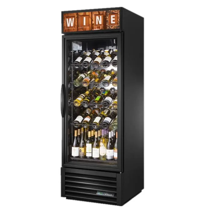 True GDM-23W-HC~TSL01 27" Glass Door Wine Merchandiser, Single Temperature, 20.8 cu. ft.