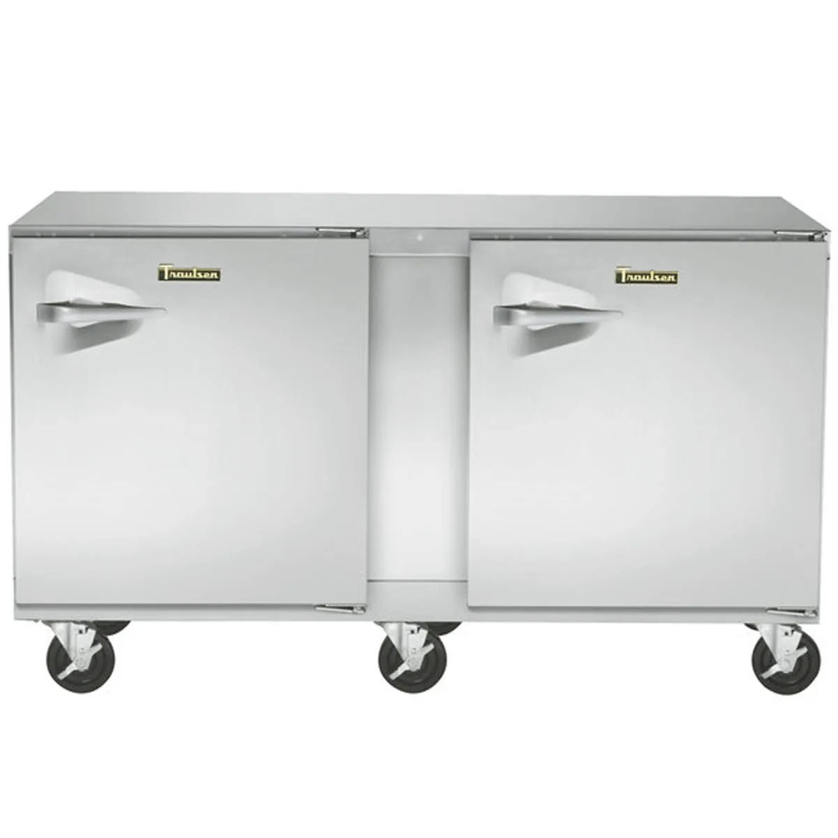 Traulsen UHT72-RR-SB 72" 2-Door Undercounter Refrigerator, Stainless Steel, 17.5 cu. ft., Front Breathing