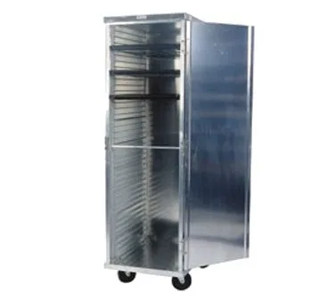 Winholt EC1840-C 40 Pan Reinforced Aluminum End Load Enclosed Mobile Transport Cabinet