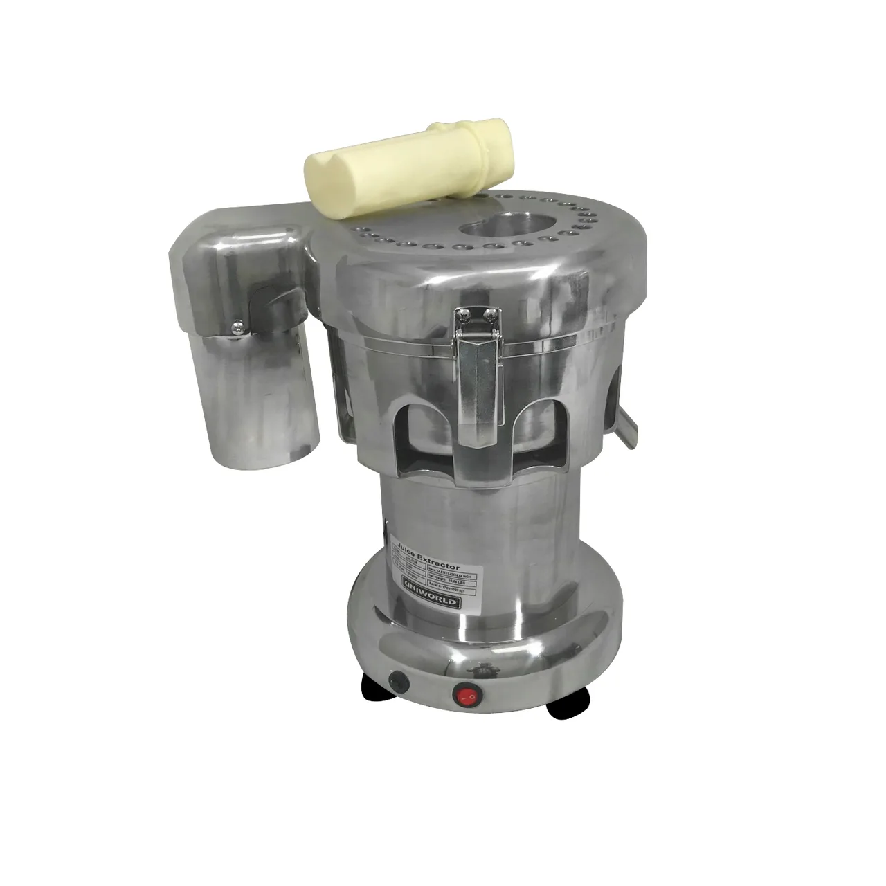 Uniworld UJC-370EN Manuel Feed Centrifugel Juice Extractor 1/2 HP