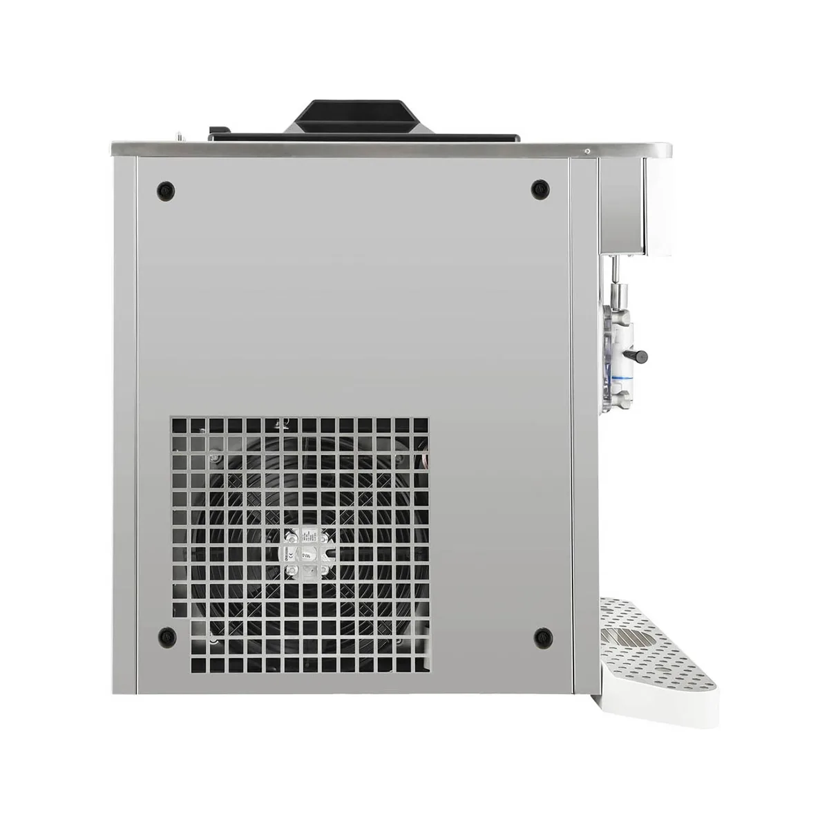 Spaceman 6690-C Cylinder Type Frozen Beverage Machine, Air Cooled w/26qt. Hopper - 3hp - Single