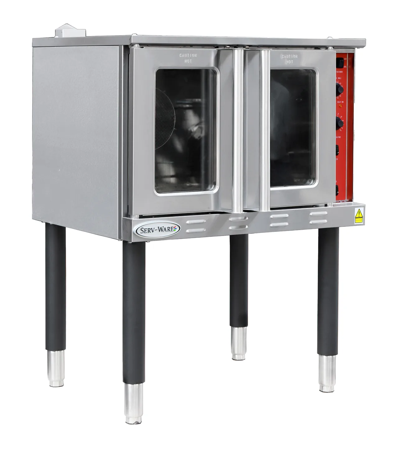 Serv-Ware SECO-2201 Floor Model Electric Convection Oven, Full Size, (3) Racks, 220V