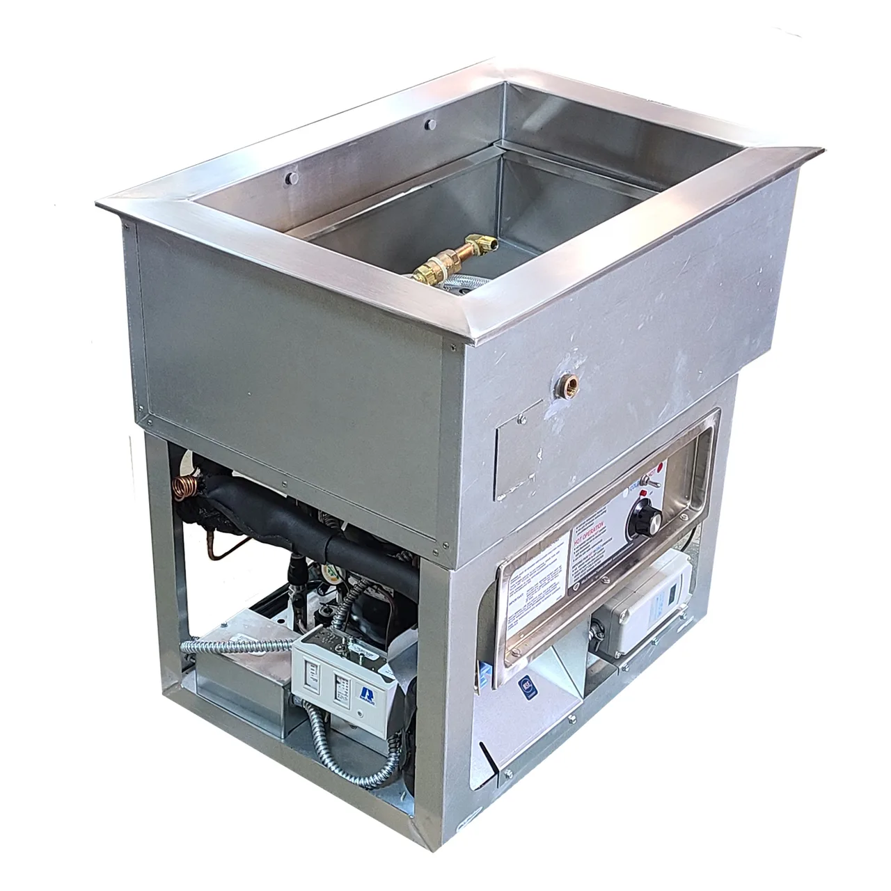 BK Resources E-DT-1 Dual Temperature Drop-In Hot/Cold Food Well, (1) Well