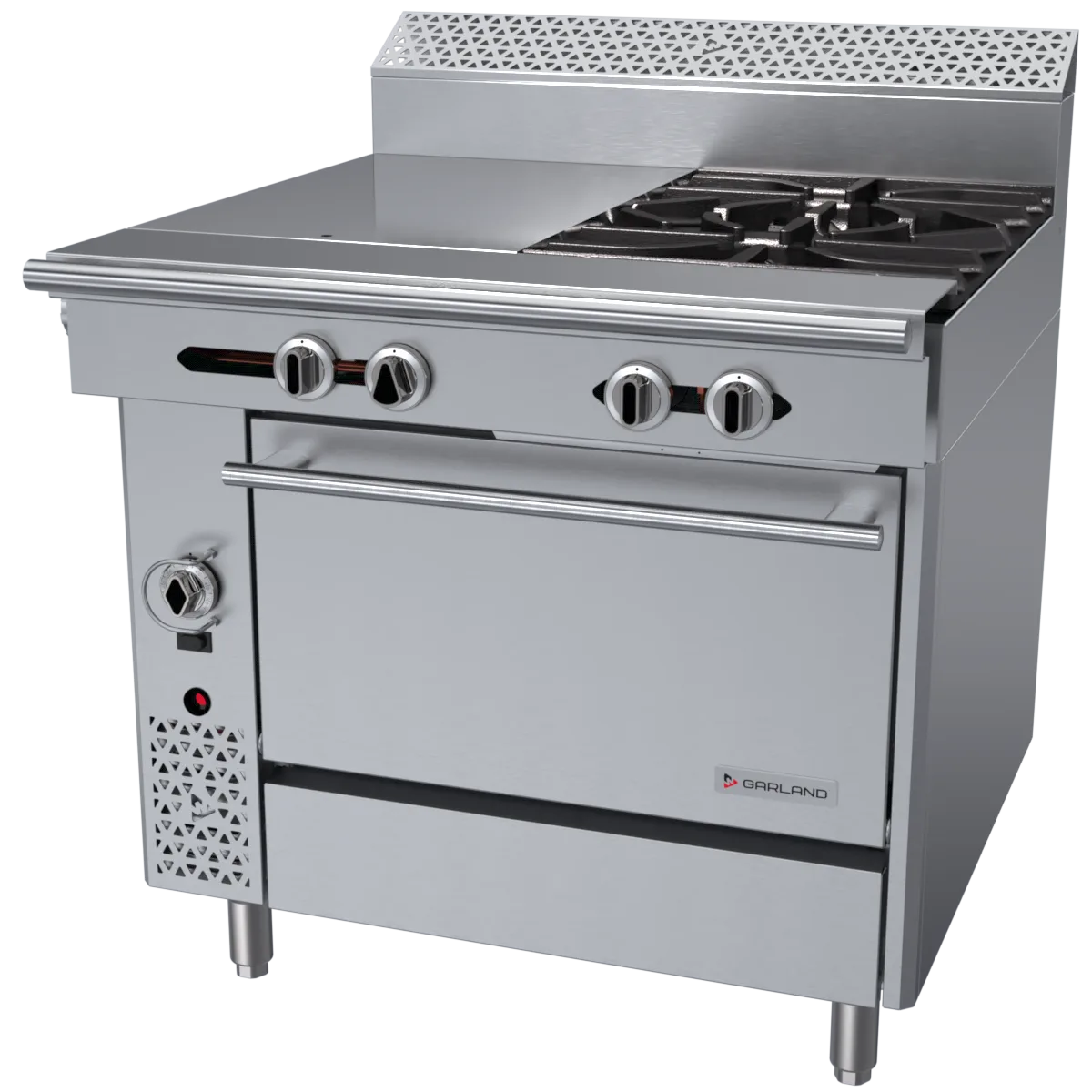 Garland US Range C36-14C Garland Cuisine Series Heavy Duty Range, Gas, 36"