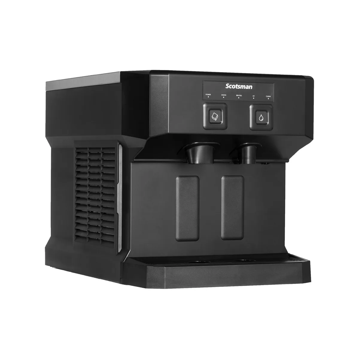 Scotsman HID207ABX-1 16" Countertop Nugget 196 lb Ice & Water Dispenser, Air Cooled, 7 lb Bin