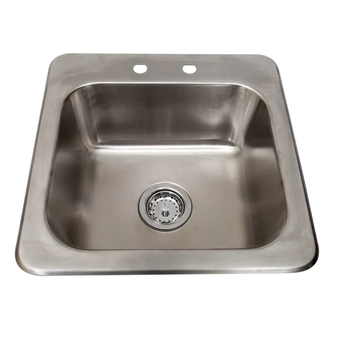 BK Resources DDI-1614824-P-G Drop-In Sink, One Compartment