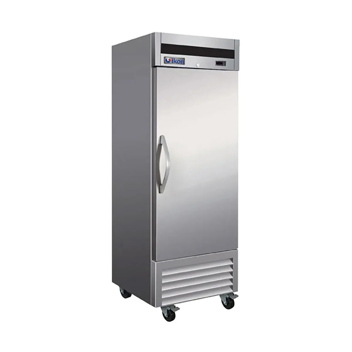 IKON IB27R 27" 1-Section Reach-In Refrigerator w/ Solid Door, Bottom Mounted, Stainless Steel, 18 cu. ft.