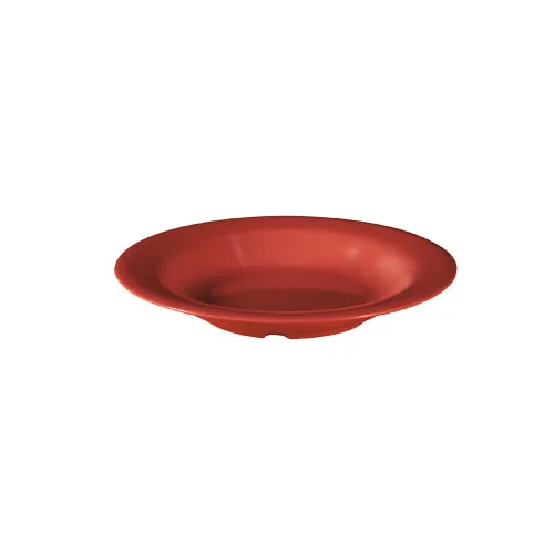 GET B-139-CR Diamond Harvest Bowl, 13 Oz (9‑¼" Dia), Red Melamine, BPA‑Free - Dozen