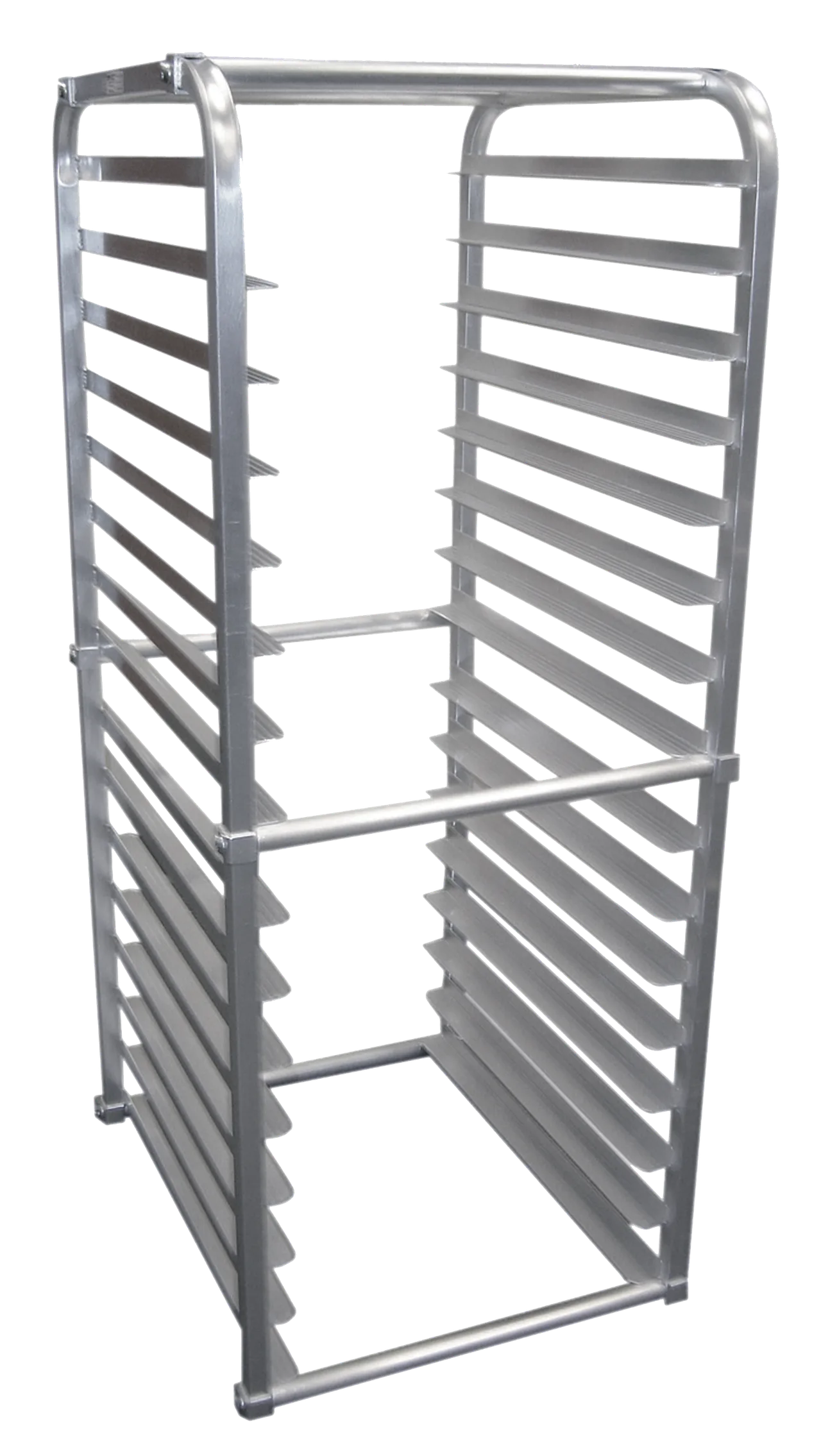 Winholt AL-1816-IR-KD Reach-In Refrigerator Rack, 20.4"W x 24"L x 51"H, Holds 16 Sheet Pans, Aluminum, Knock-Down Design