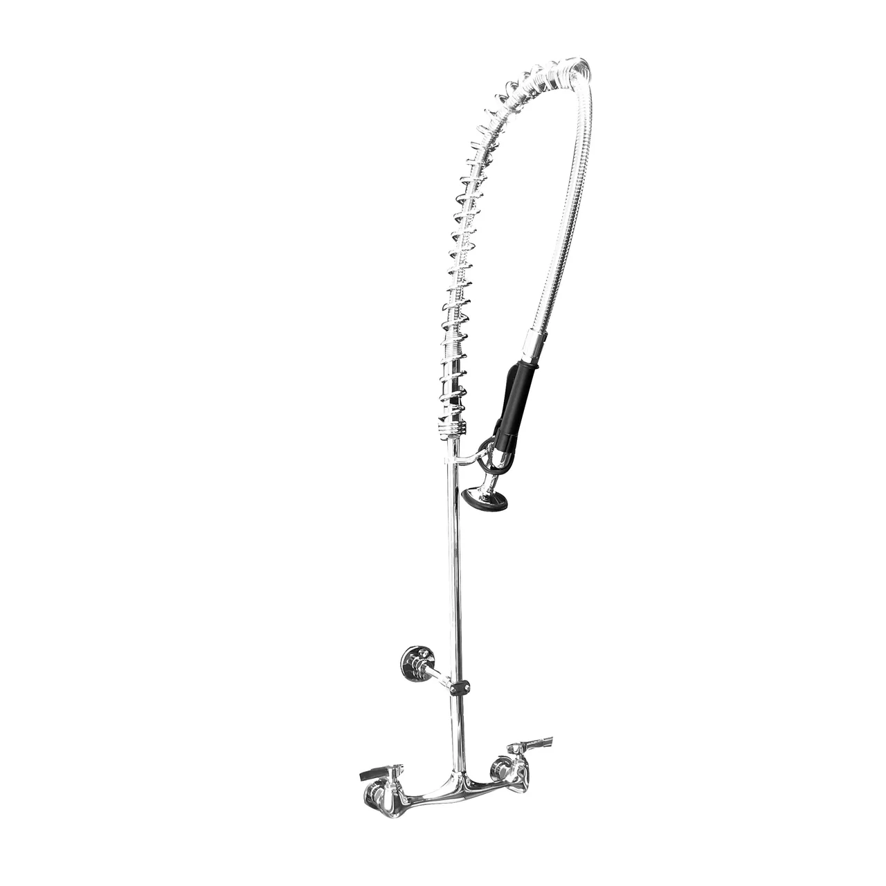 Serv-Ware PRW8-CWP 8" OC Heavy Duty Pre-Rinse Faucet Assembly - Splash/Wall Mount