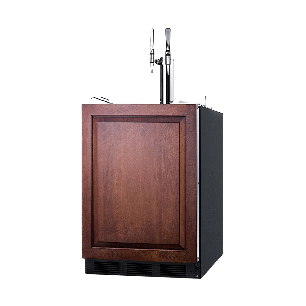 Summit SBC58BLBIADAIFNCFTWIN 24" Nitro Cold Brew Coffee Dispenser, ADA /  5.5 cu. ft. - 115V