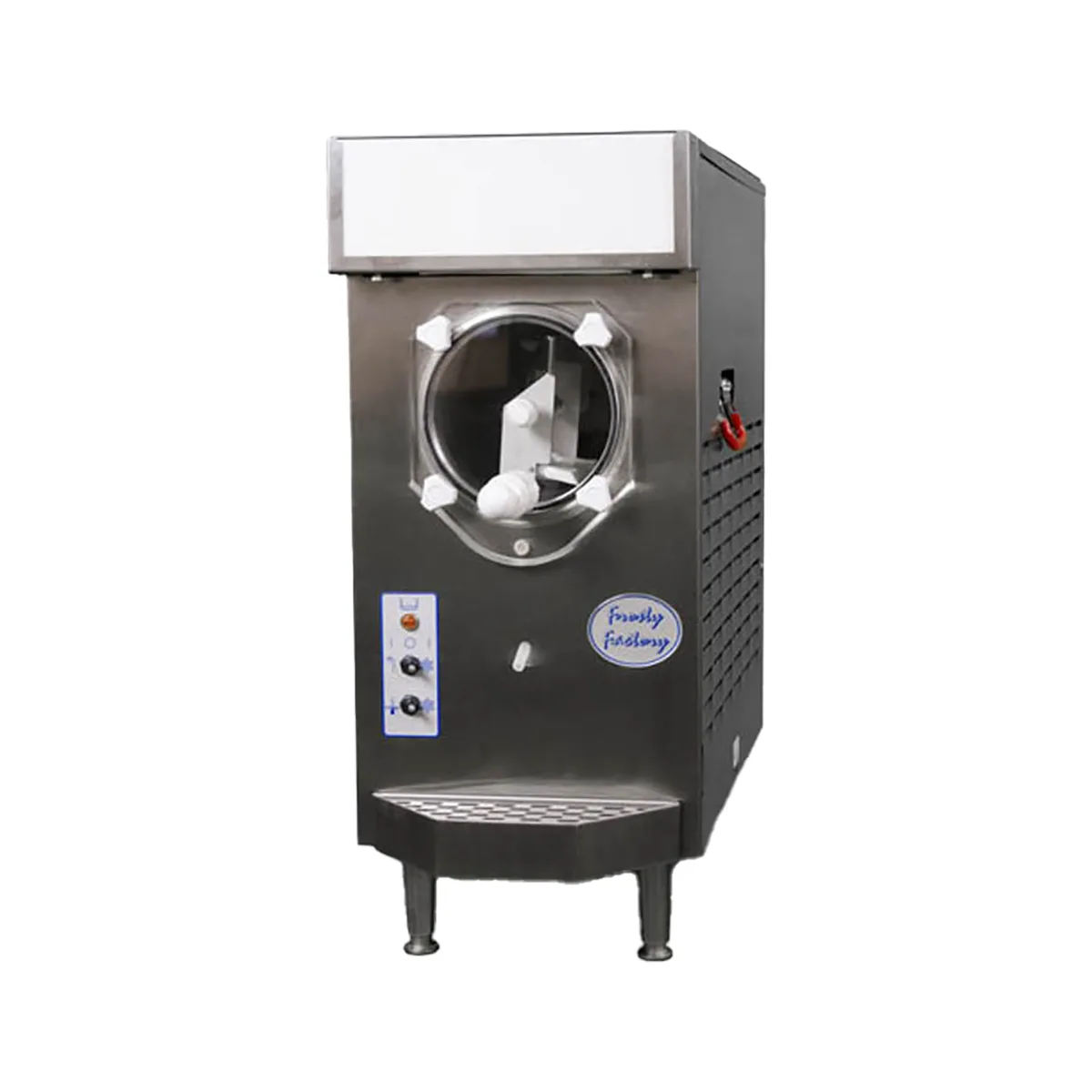 Frosty Factory 127W Cylinder Type Frozen Drink Machine,Water Cooled w/16 qt. Hopper - 3/4hp - Single