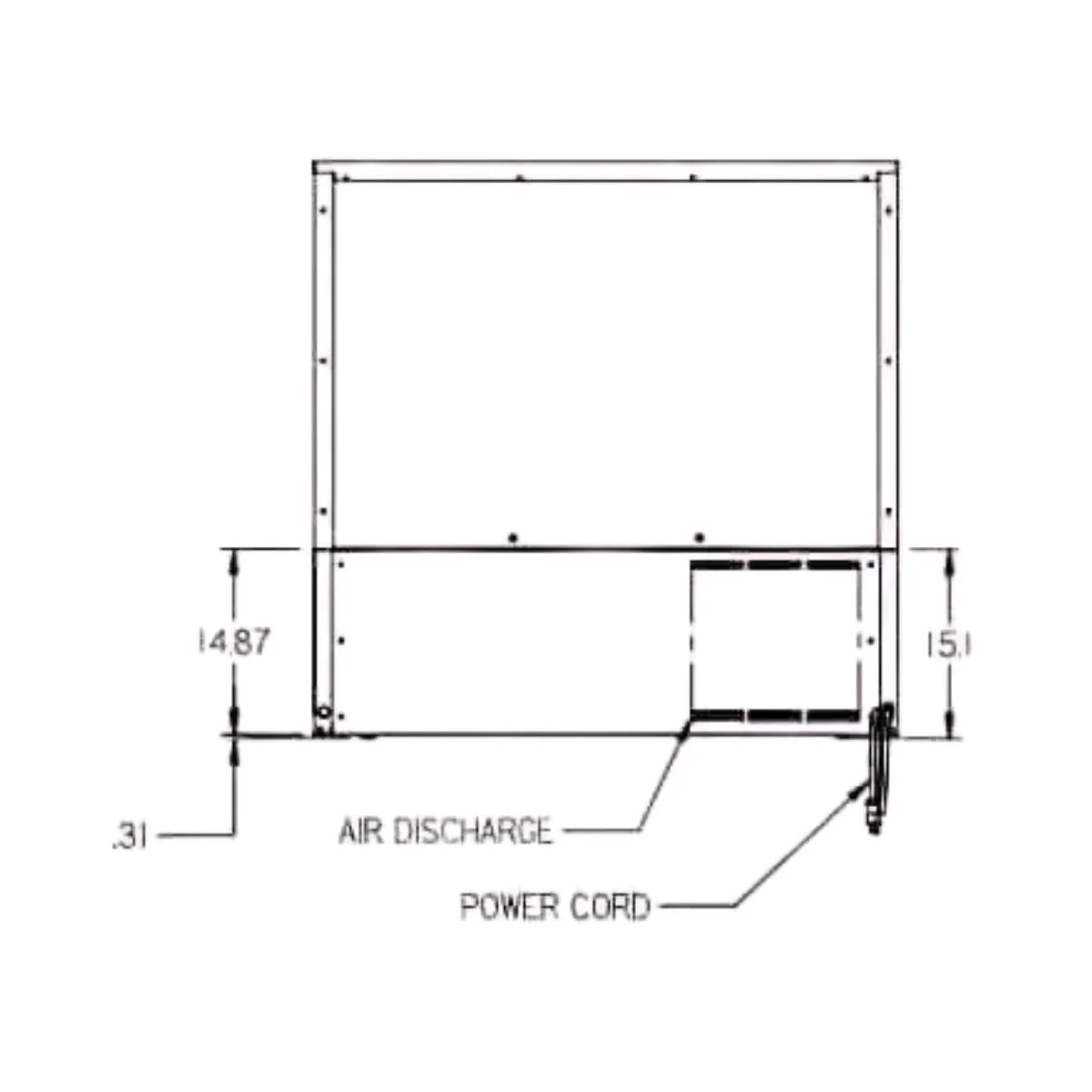 Federal Industries ELPRSS6 70" Low Profile Self-Serve Refrigerated Merchandiser, Horizontal Case