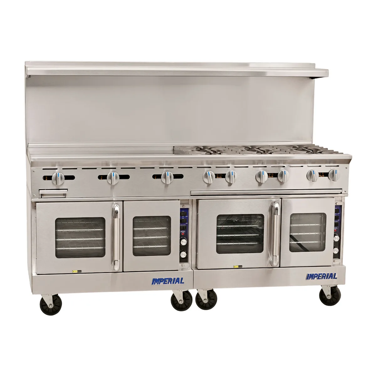 Imperial IR-2-G60-P-XB Gas 72" Restaurant Range