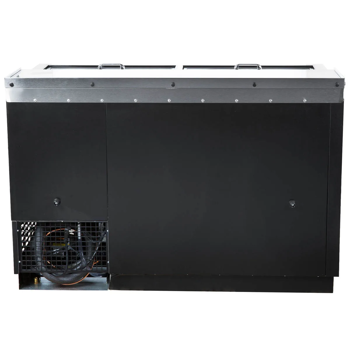 Continental Refrigerator BC50N 50" Black Horizontal Bottle Cooler