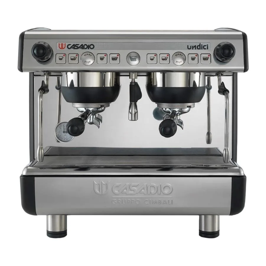 Casadio UNDICI A/2 COMPACT Automatic 2-Group Espresso Machine by Espresso Soci